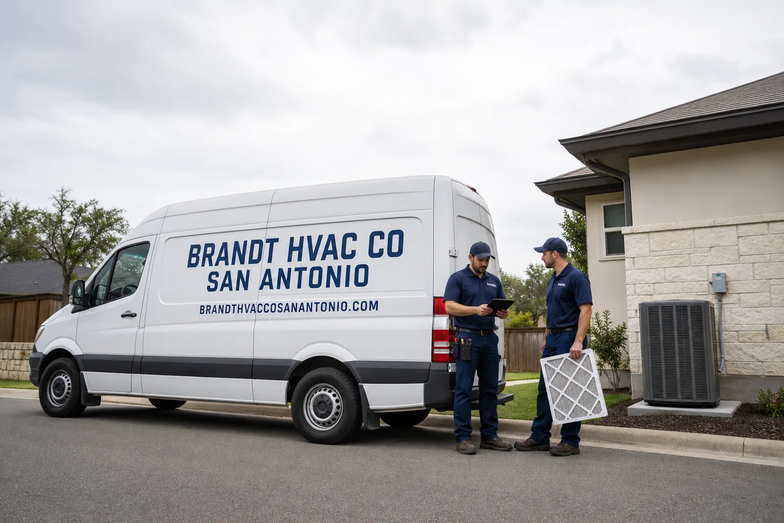 Brandt HVAC Co San Antonio hvac team